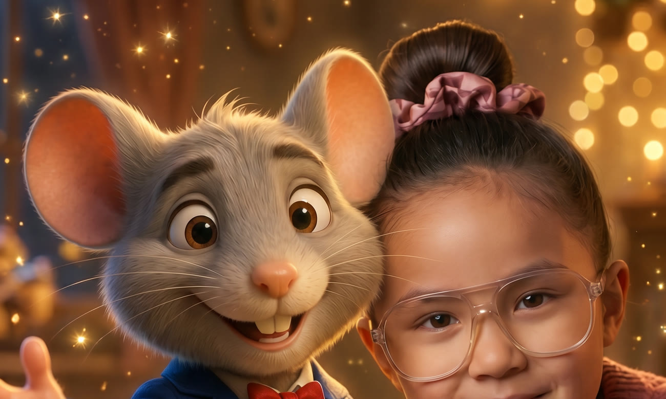 Magic Selfie: Ratón Pérez junto a tu hijo